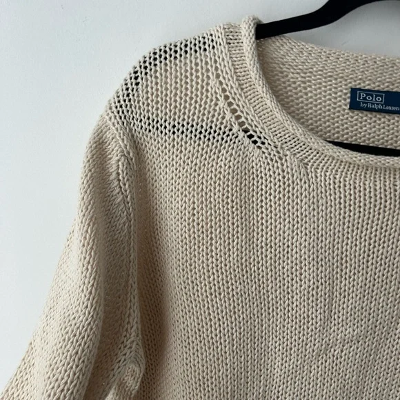 Polo Ralph Lauren linen cotton rolled neck sweater - Picture 5 of 12